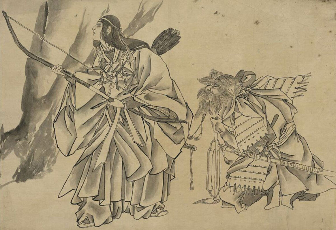 Jingū kōgō to takenouchi no sukune Jingu Kōgō, impératrice de la mer