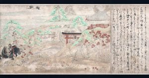 Rouleau illustré d’Obusuma Saburō