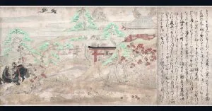 Rouleau illustré d’Obusuma Saburō