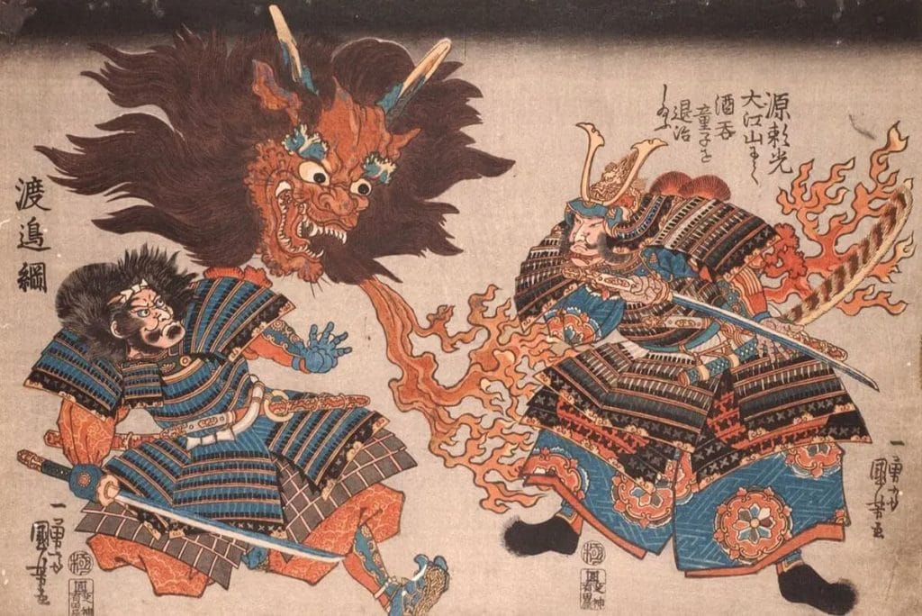 Démon oni japonais