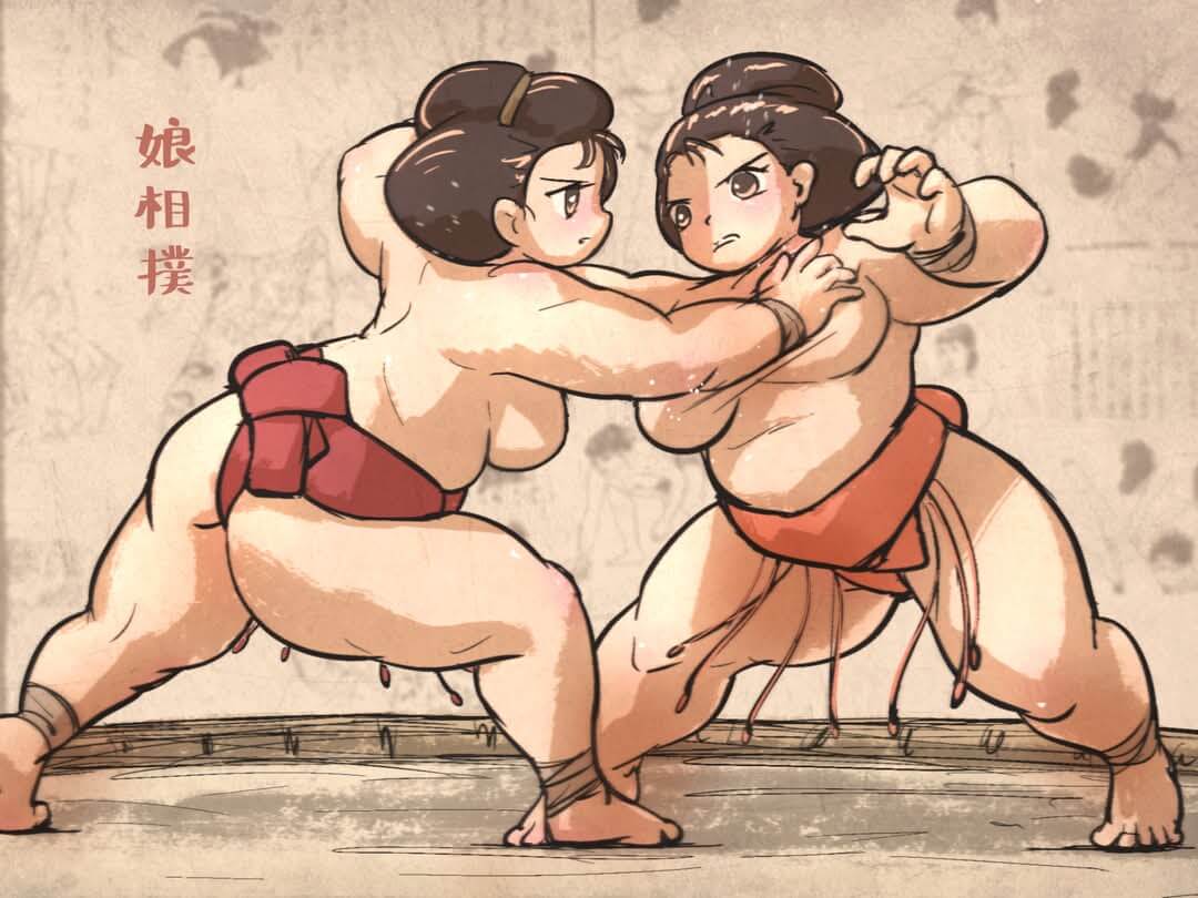 Onna zumo, illustration
